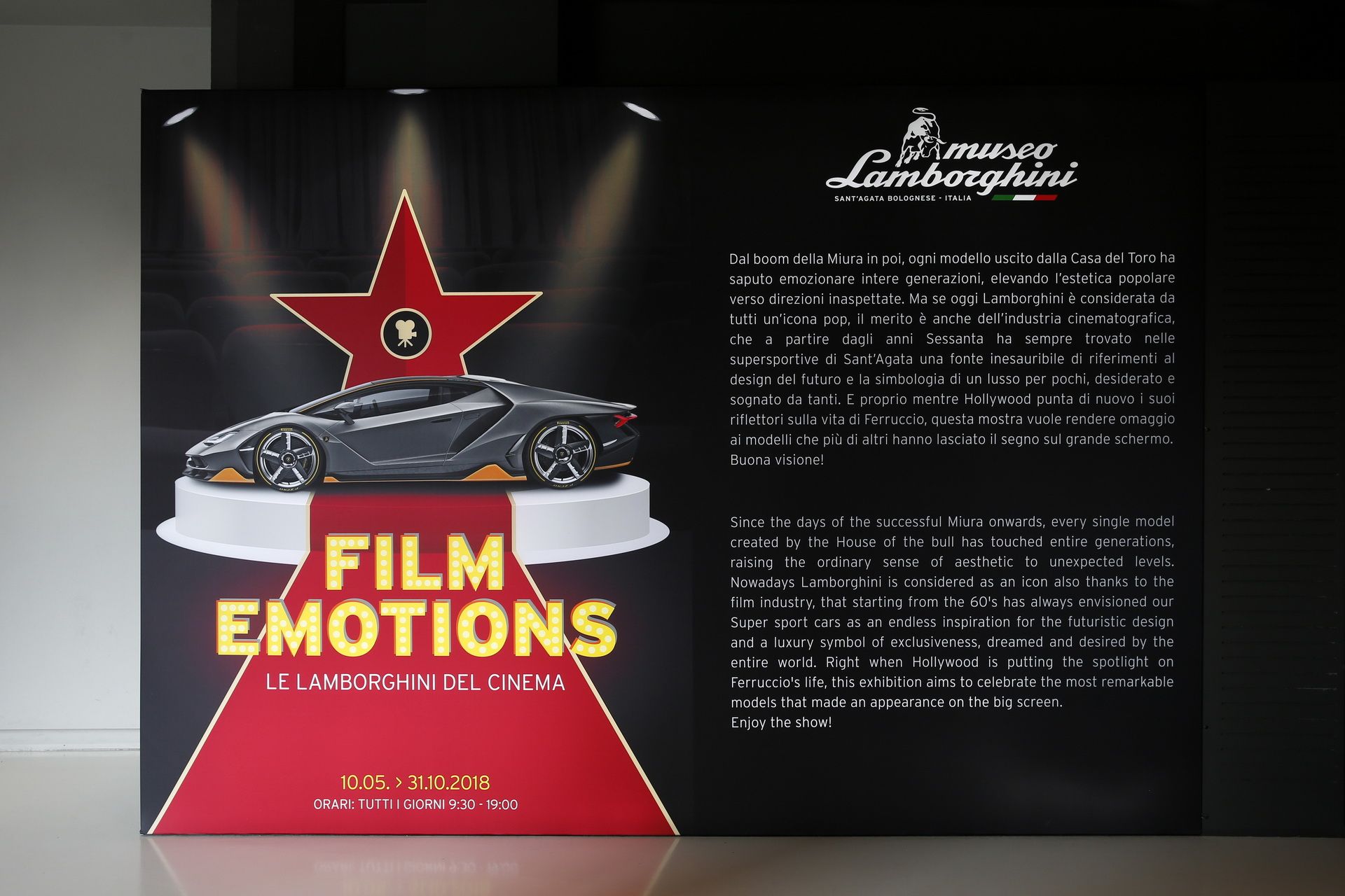 lamborghini-museum-film-stars-10 Lamborghini Celebrates Its Movie Stars With Museum Exhibition