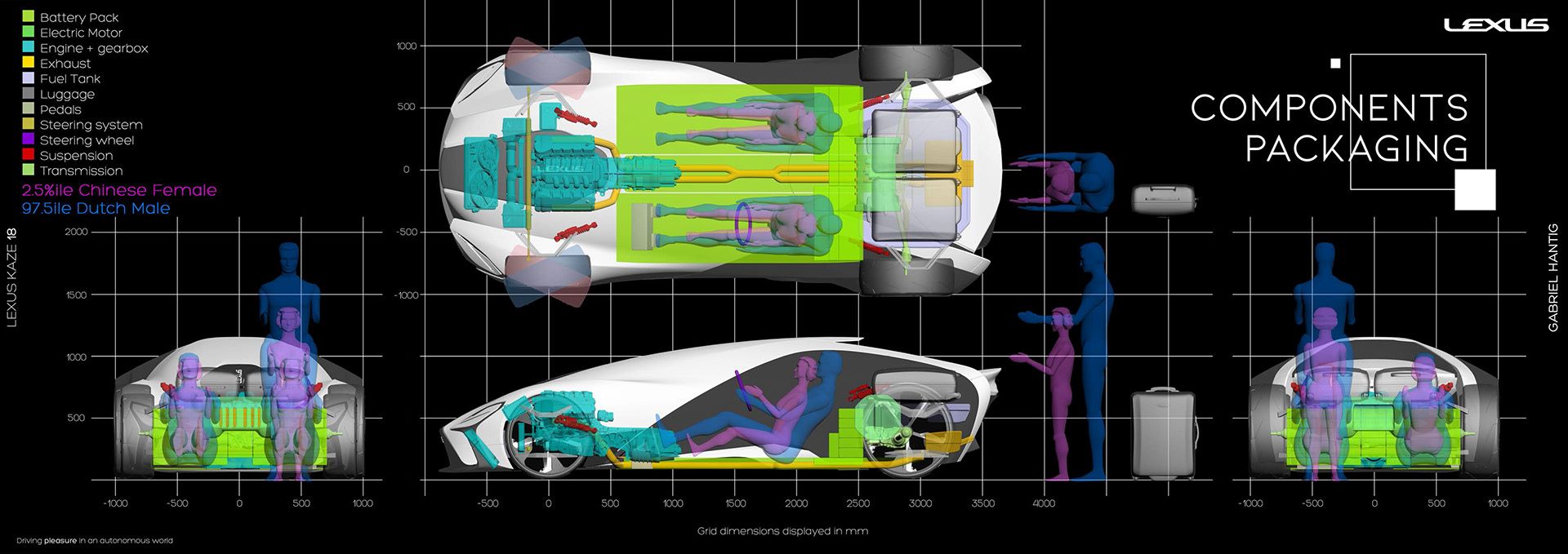lexus-kaze-rendering-19 Lexus Kaze Self Driving Study Is From A Future We Want To Believe In