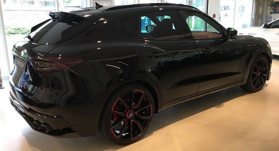 Startech S Blacked Out Maserati Levante Is As Sinister As It