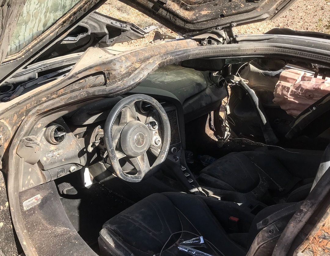 mclaren-720s-crash-las-vegas-3 McLaren 720S Turned Into A Pile Of Junk Following Horrific Crash