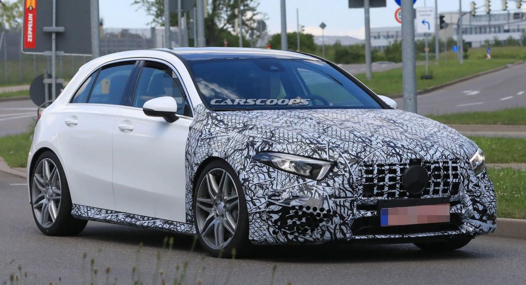  2019 Mercedes-AMG A50 Shows More Skin, Including Panamericana Grille
