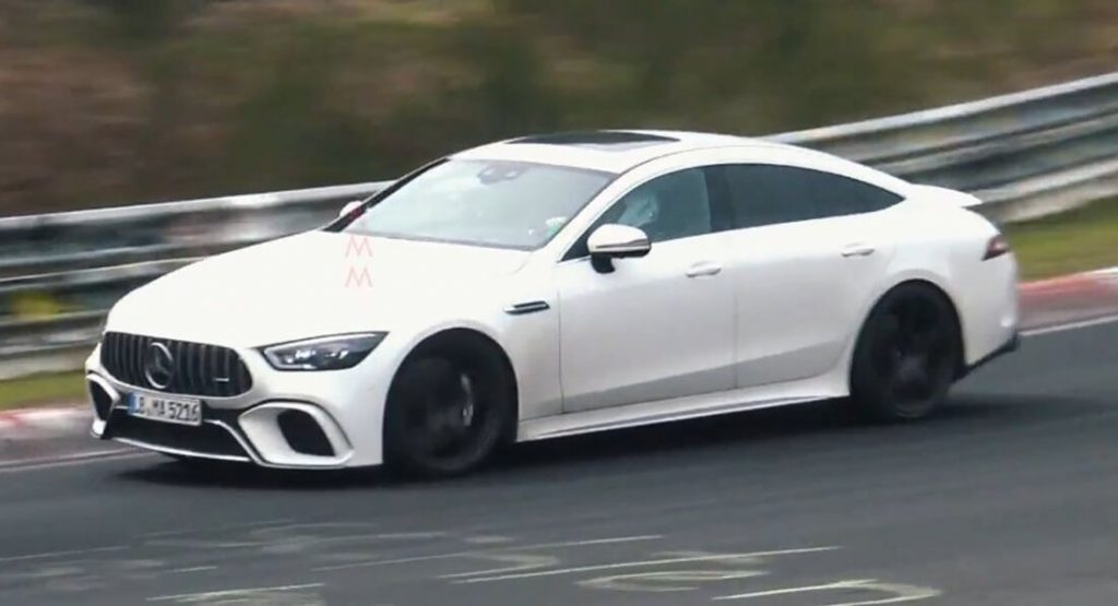  Watch Mercedes-AMG Test The GT 4 Sedan At The Nurburgring