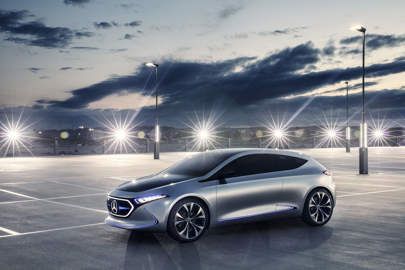 mercedes-eqa-concept-2 Mercedes-Benz EQA Compact Electric Car Will Be Made In France