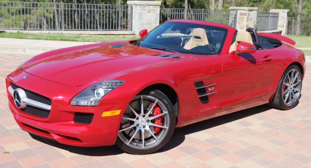 Used Mercedes SLS AMG Roadster Is Perfect For Posh Hoonigans