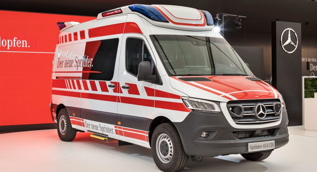 Volkswagen And Mercedes Showcase Their Latest Emergency Vehicles At RETTmobil