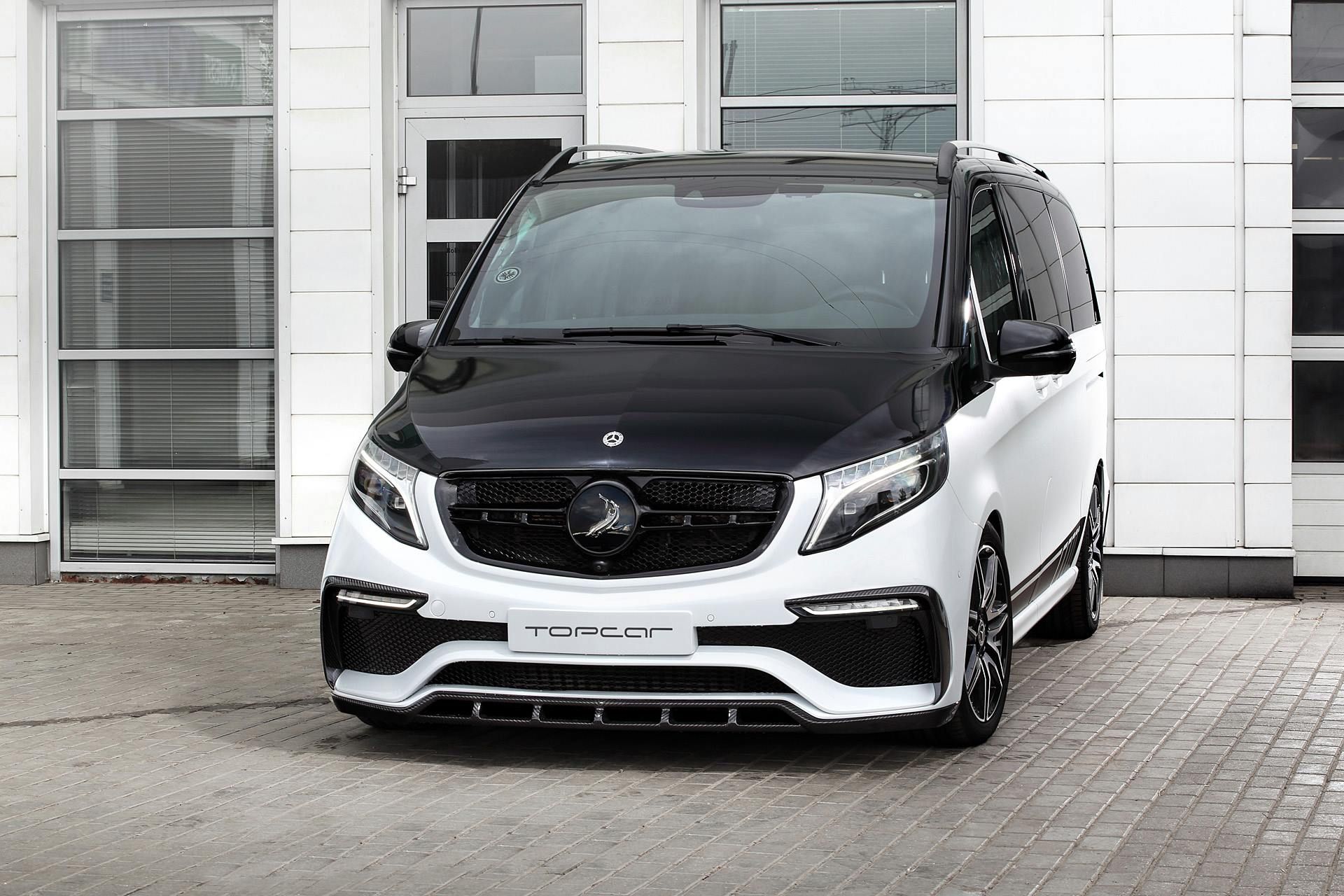mercedes-v-class-topcar-inferno-kit-twotone-4 TopCar’s Inferno Body Kit Makes Mercedes V-Class Look Hotter