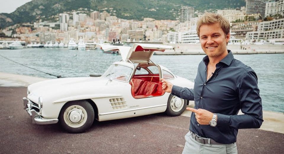  Nico Rosberg Takes Us On A Tour Of His 1955 Mercedes 300SL Gullwing