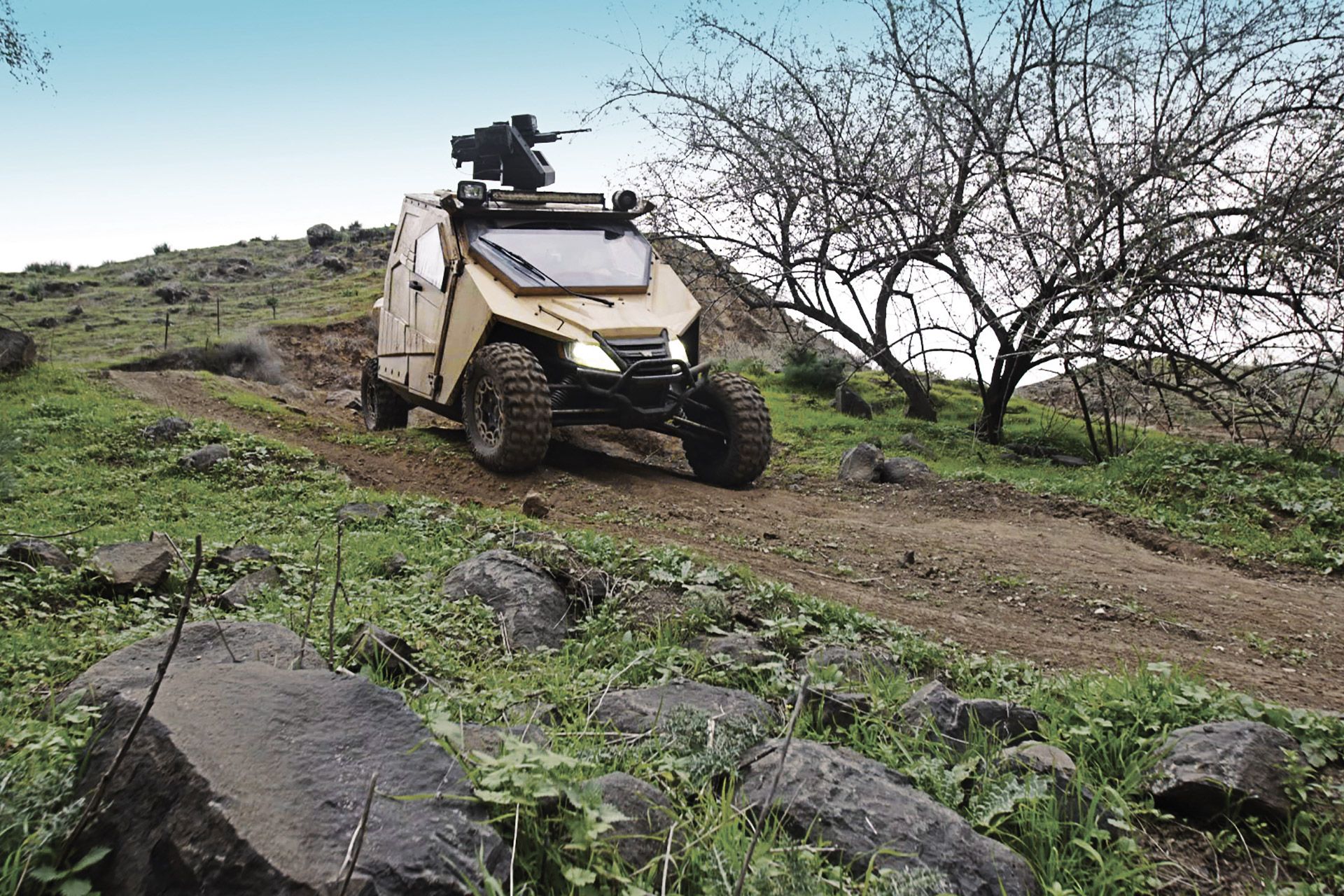 plasan-yagu-armored-vehicle-1 Plasan Yagu Armors Up The ATV For Border Patrol