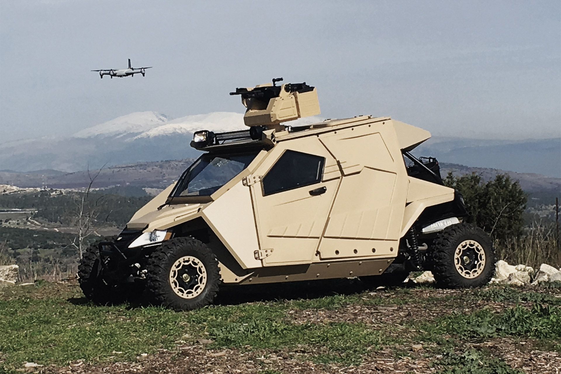 plasan-yagu-armored-vehicle-3 Plasan Yagu Armors Up The ATV For Border Patrol