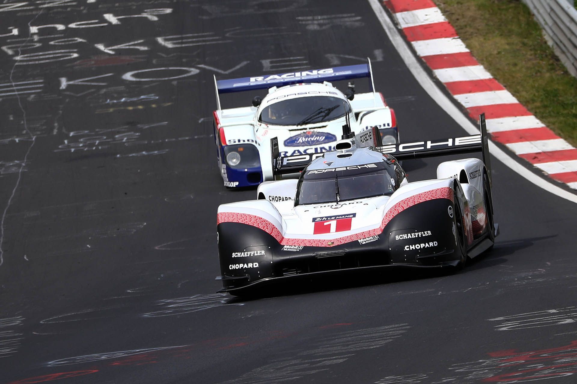 porsche-919-956-nurburgring-10 Watch The Porsche 919 And 956 Lap The Nurburgring In Tandem