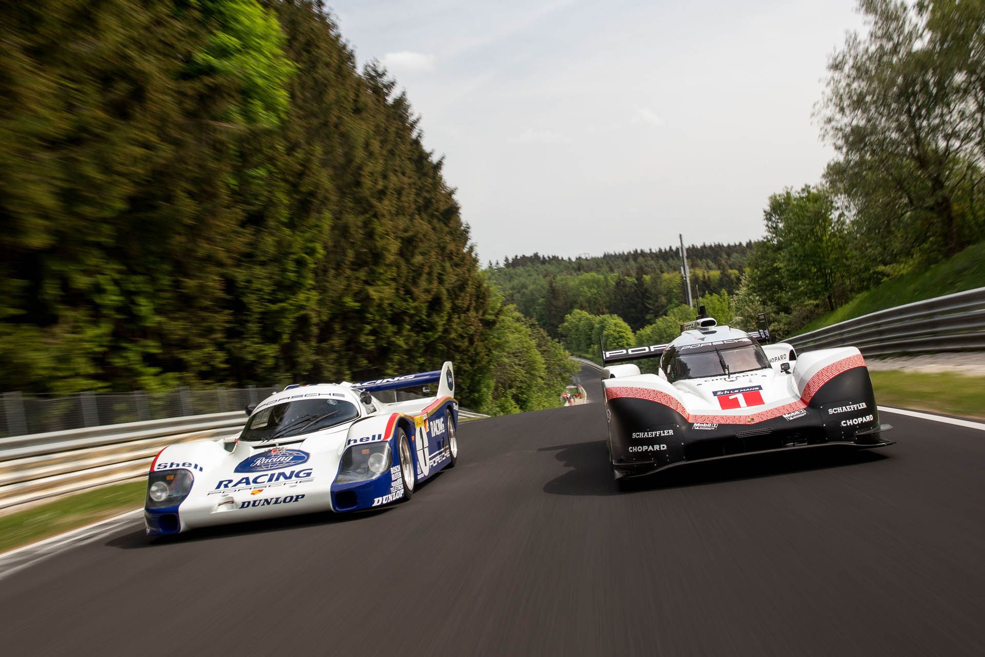 porsche-919-956-nurburgring-18 Watch The Porsche 919 And 956 Lap The Nurburgring In Tandem