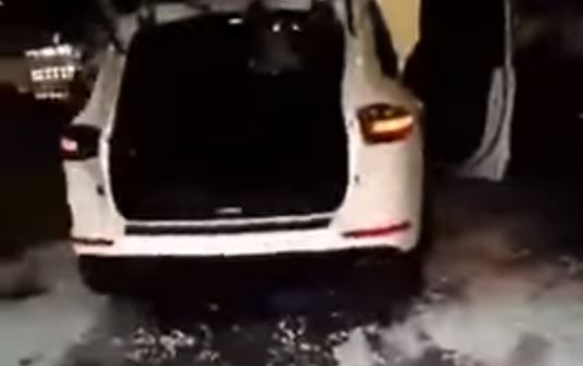 porsche-cayenne-man-smashes-into-dealer-6 Disgruntled Owner Smashes Cayenne Through Porsche Dealership After Not Getting Optional Extras