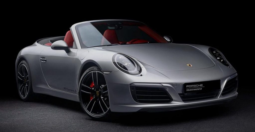 Porsche Exclusive Kept The Party Inside This 911 Cabrio