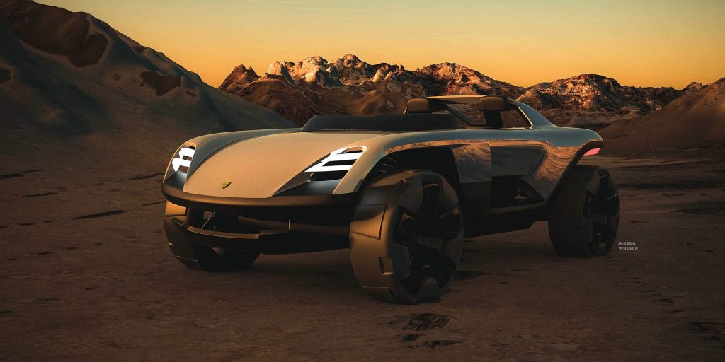If Porsche Designed A Futuristic Rally Car, What Might It Look Like ...