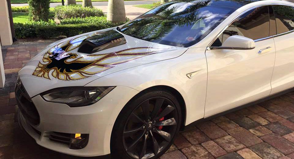 Smoke-Free And The Bandit: Meet The Tesla That Thinks Its A Firebird