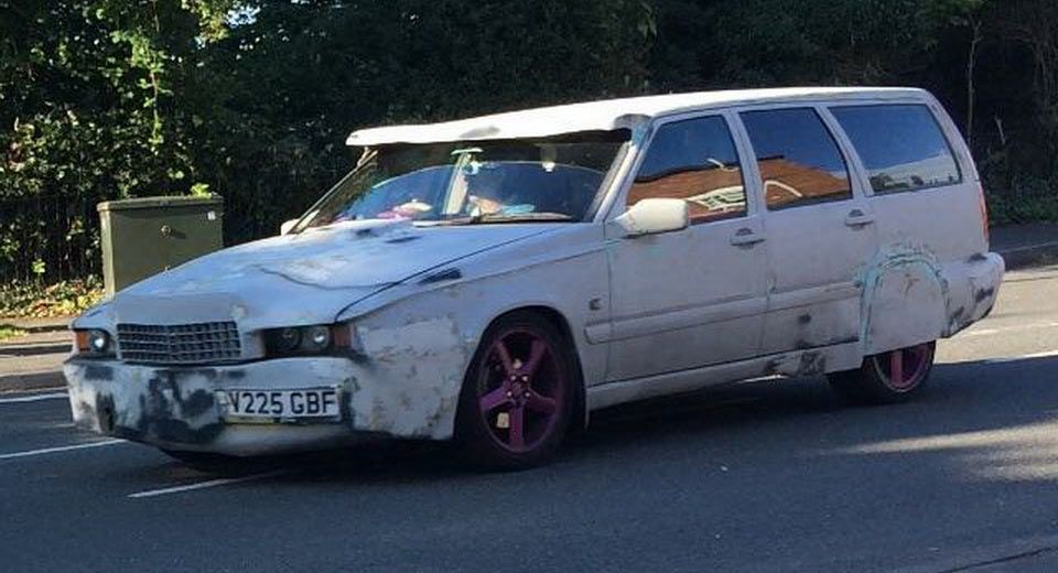  There’s An Old Volvo V70 Wagon Under All That Ungainly Cladding