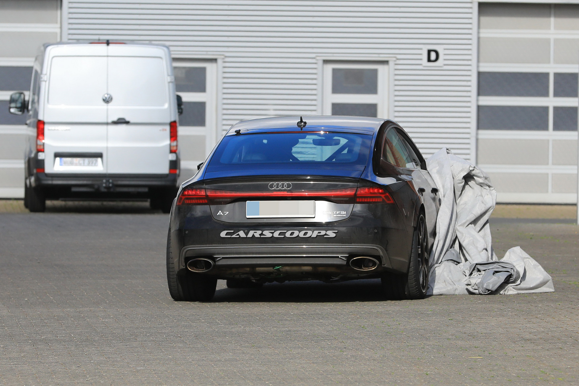 2019-AudiRS7-17 2020 Audi RS7 With Production Bodywork Drops Covers, Attacks ‘Ring At Full Speed