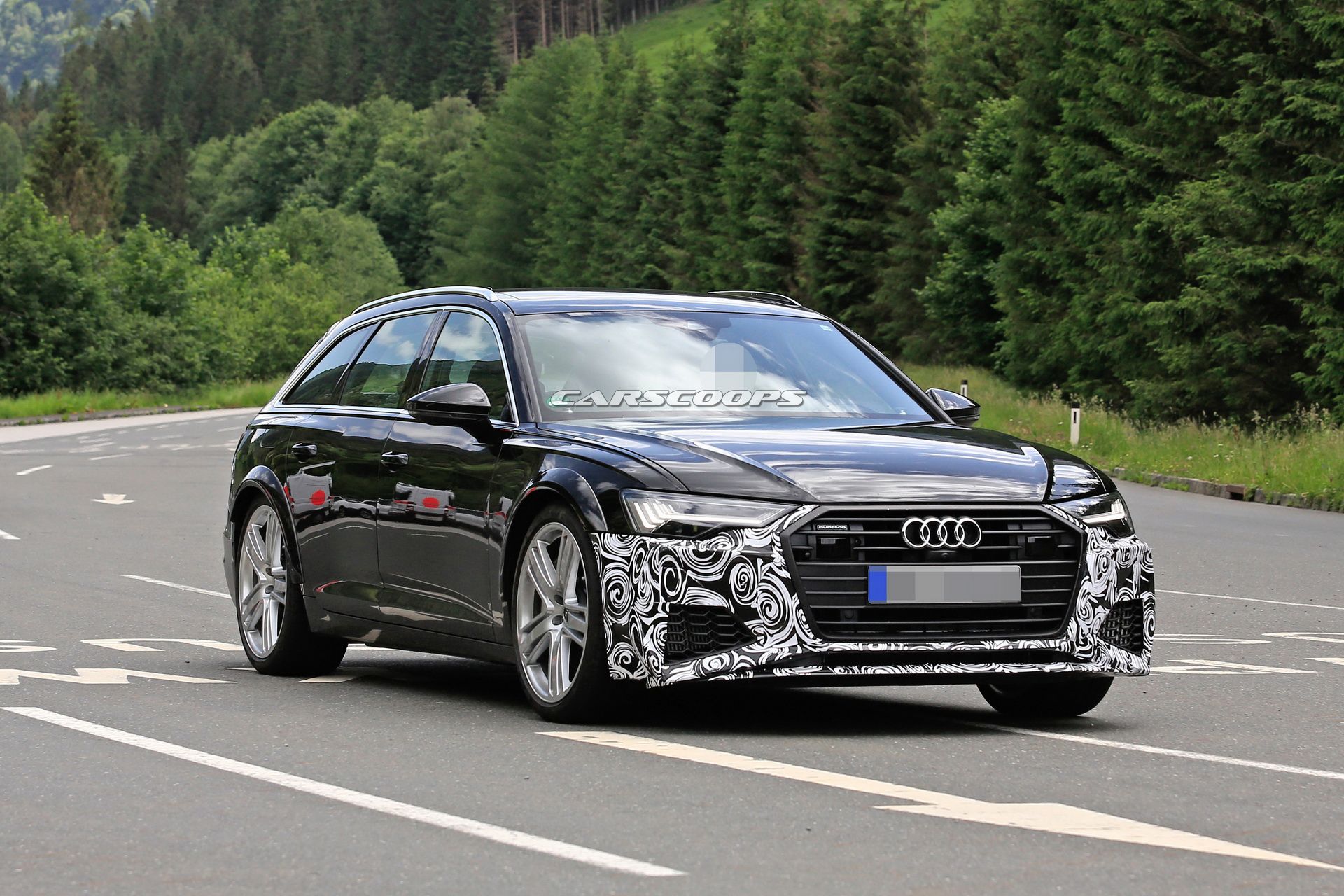 2019-audi-rs6-mule-production-front-2 Did Audi of America’s President Drop Another Hint About The RS6 Avant?