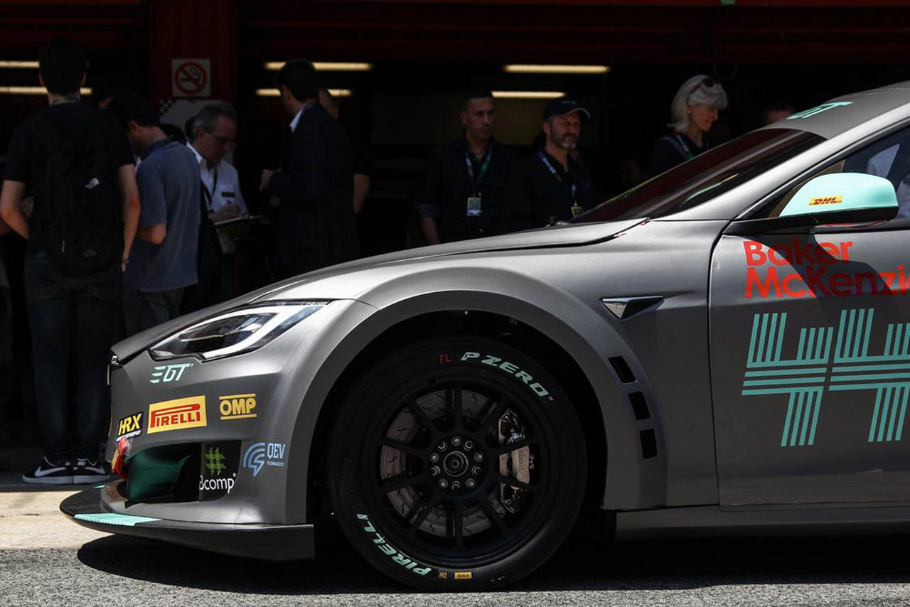 electric-gt-tesla-model-s-P100DL-14 copy Electric Racing Tesla Model S P100DL Unveiled At Catalunya