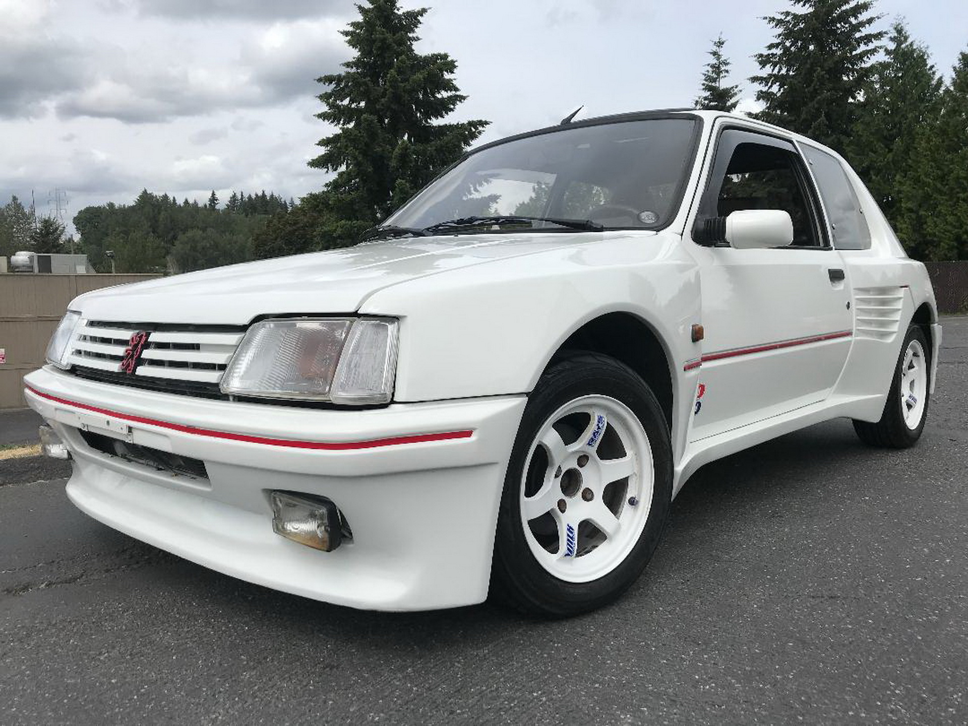 1989-peugeot-205-gti-auction-bat-1 Widebody 1989 Peugeot 205 GTi Is A Throwback To The 1980s