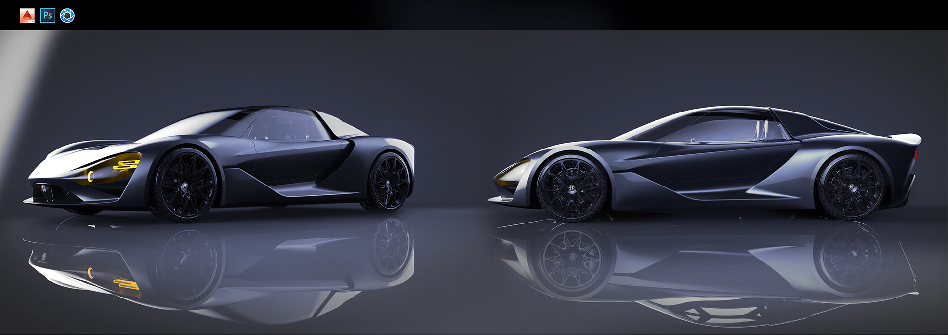 Alfa-Romeo-33-Stradale-Modern-4 Alfa Romeo 33 Stradale Morphs Into A Modern Sports Car Study