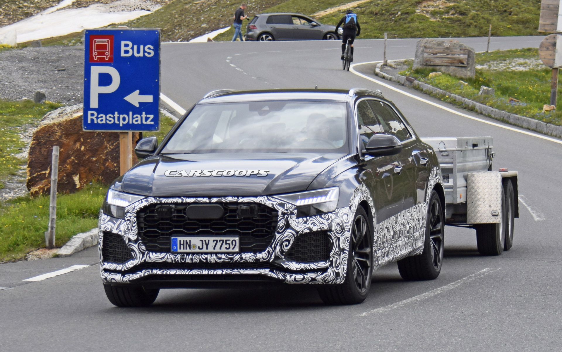 Audi-RS-Q8-03 2020 Audi RS Q8 Shows Up Wearing Its Angry Production Clothes (Updated)