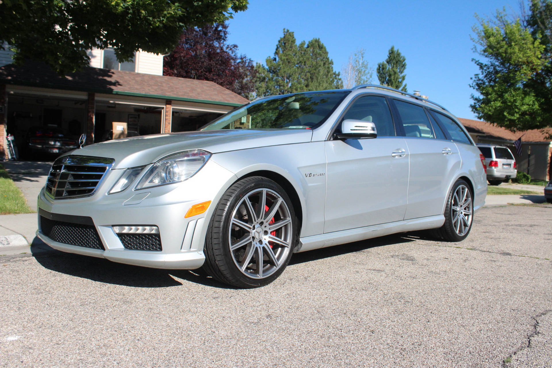 2012-mercedes-e63-wagon-used-bat-auction-3 Fully Loaded 2012 Mercedes E63 AMG Wagon Fails To Convince Bidders