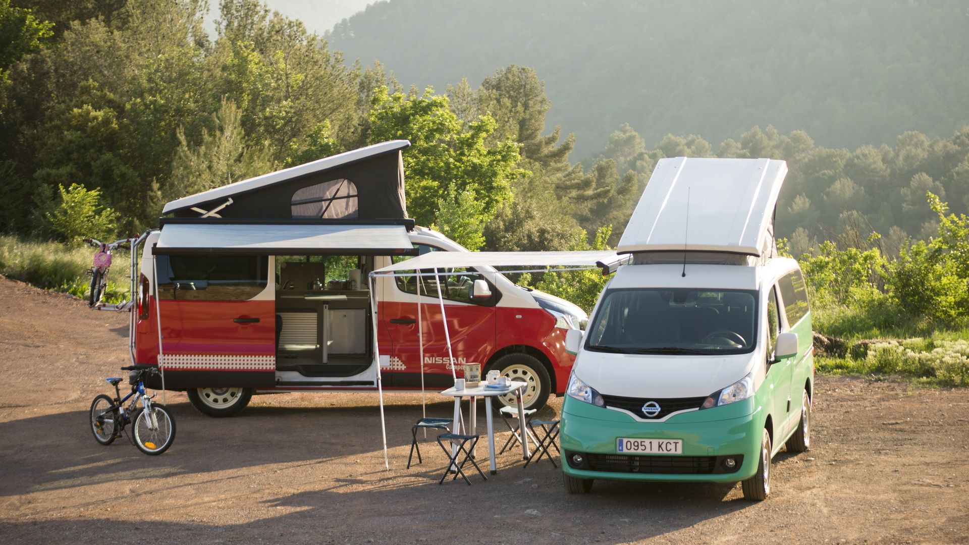 2018-nissan-camper-vans-1 Go On Holiday With Nissan’s New e-NV200 And NV300 Camper Vans