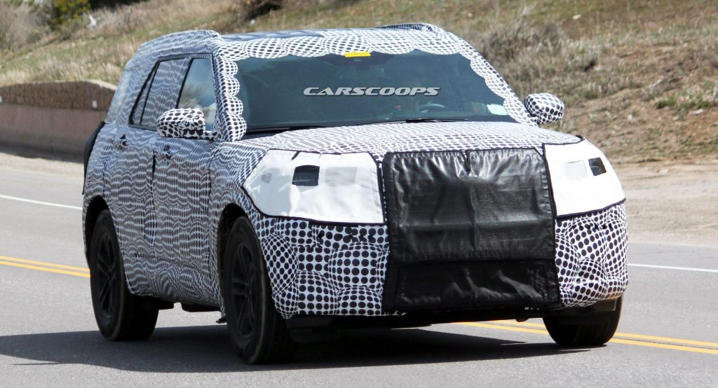  2020 Ford Explorer Already Looking Bigger And Brawnier