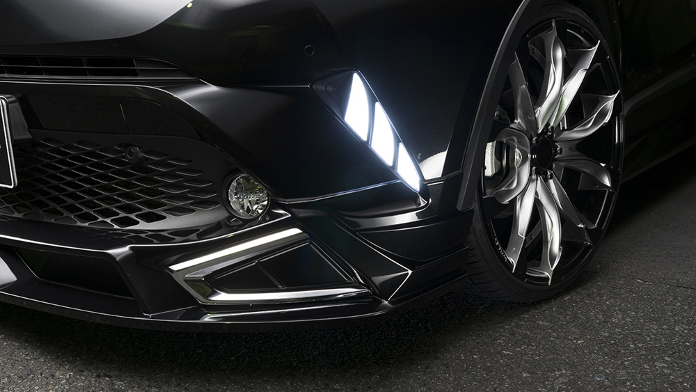 toyota-c-hr-wald-international-tuning-17 Toyota C-HR Puts On Its Menacing Face Courtesy Of Wald International