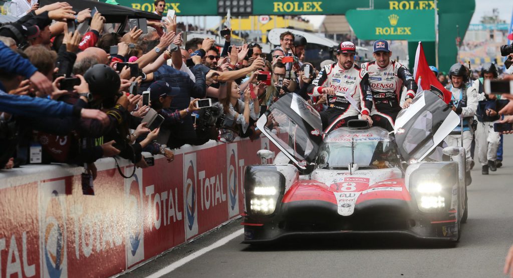  Toyota Wins At Le Mans With Fernando Alonso, Nakajima, and Buemi