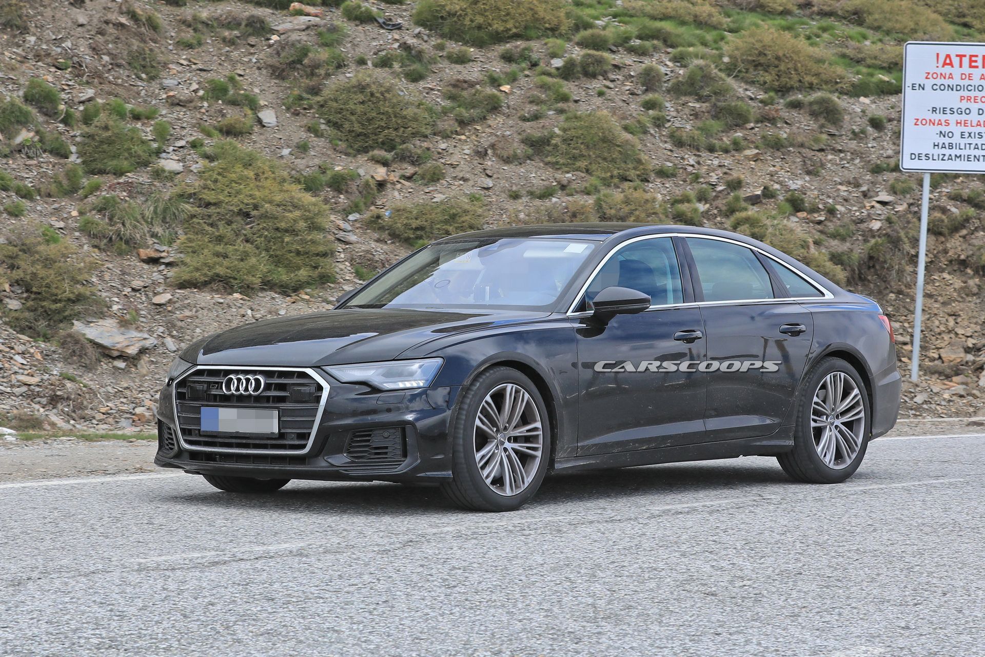 2019-audi-s6-spied-undiguised-17 All-New 2019 Audi S6 Throws Away (Most Of) Its Camo