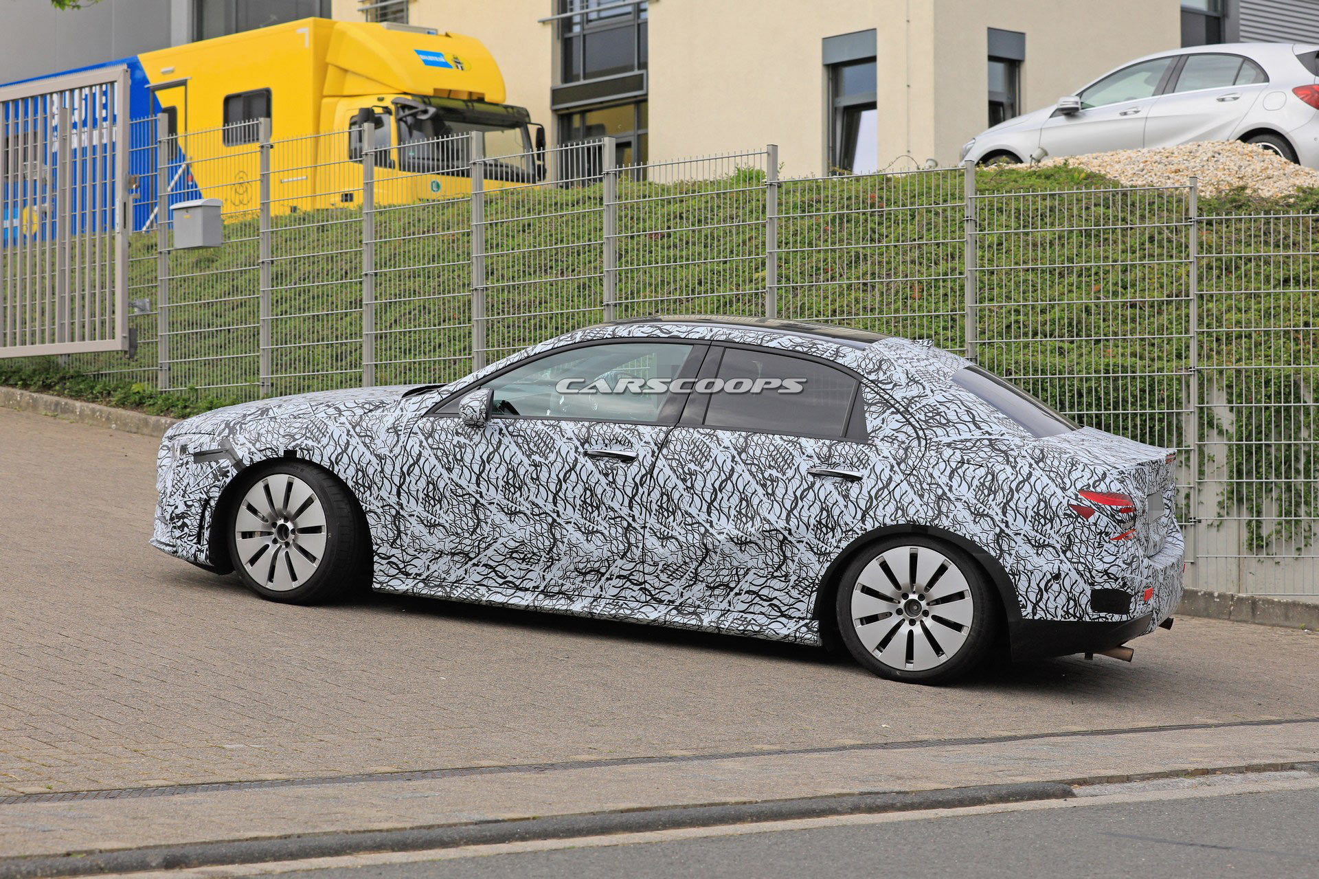 Mercedes-AMG-A35-Sedan-7 2019 Mercedes-AMG A35 Sedan Scooped With Over 300 HP