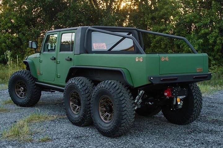 jeep-wrangler-6x6-bruiser-conversions-30 Bruiser Conversions 6×6 Is A Six-Wheel Jeep Wrangler With A 450HP LS3 V8