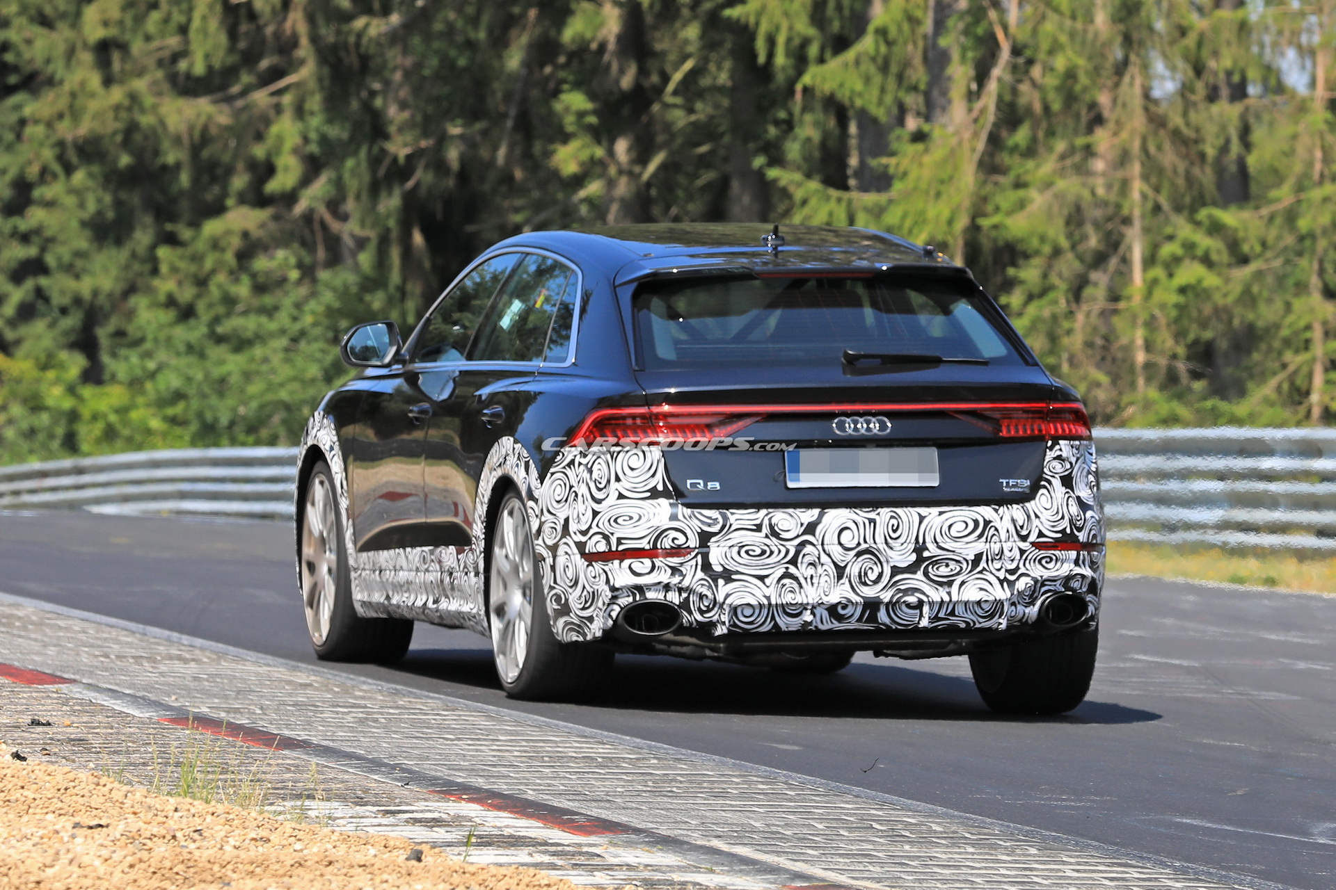 Audi-RS-Q8-21 2020 Audi RS Q8 Shows Up Wearing Its Angry Production Clothes (Updated)