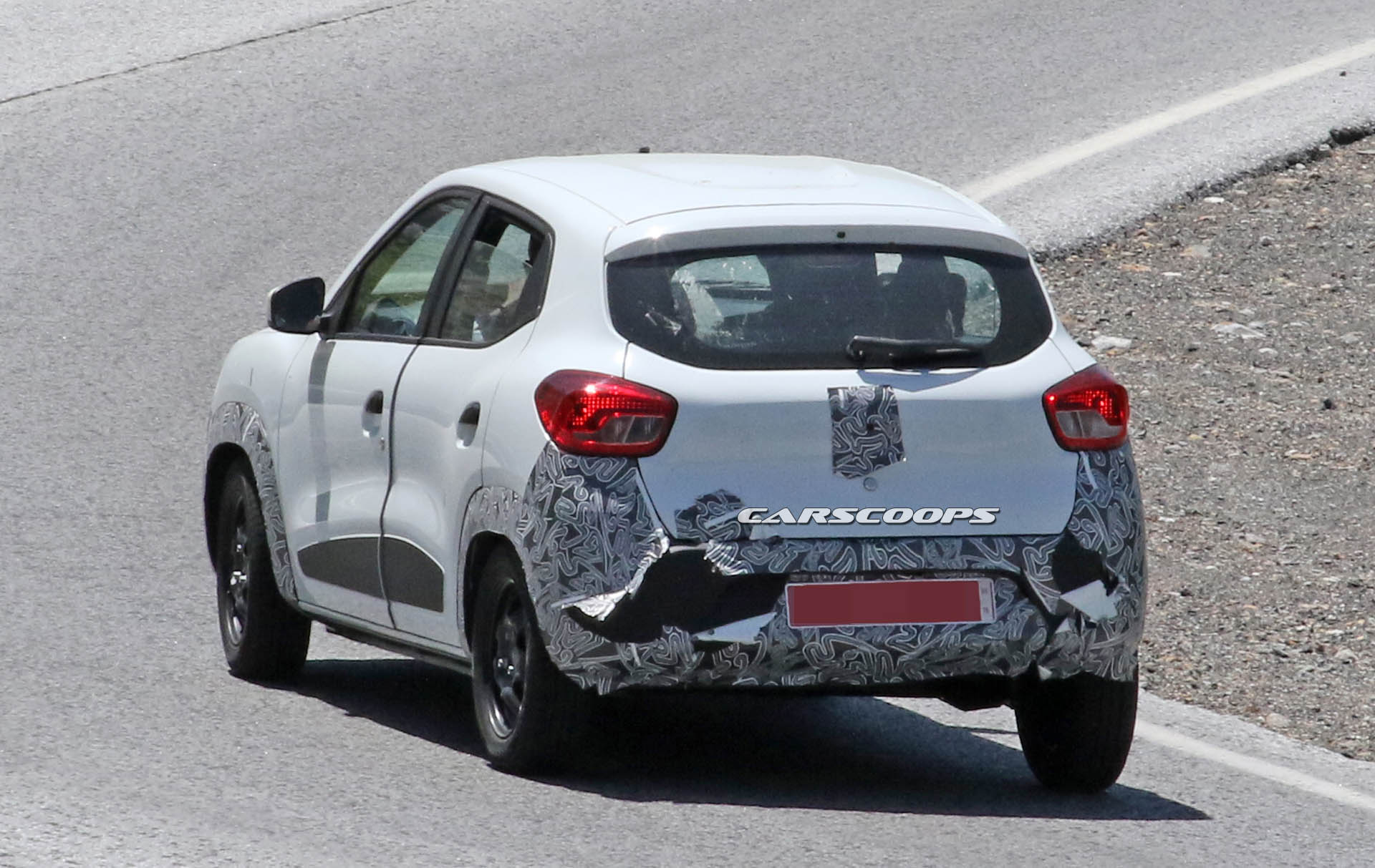 Renault Kwid facelift 14 copy Renault Testing Revised Kwid In Europe, Could It Launch In The Old Continent?