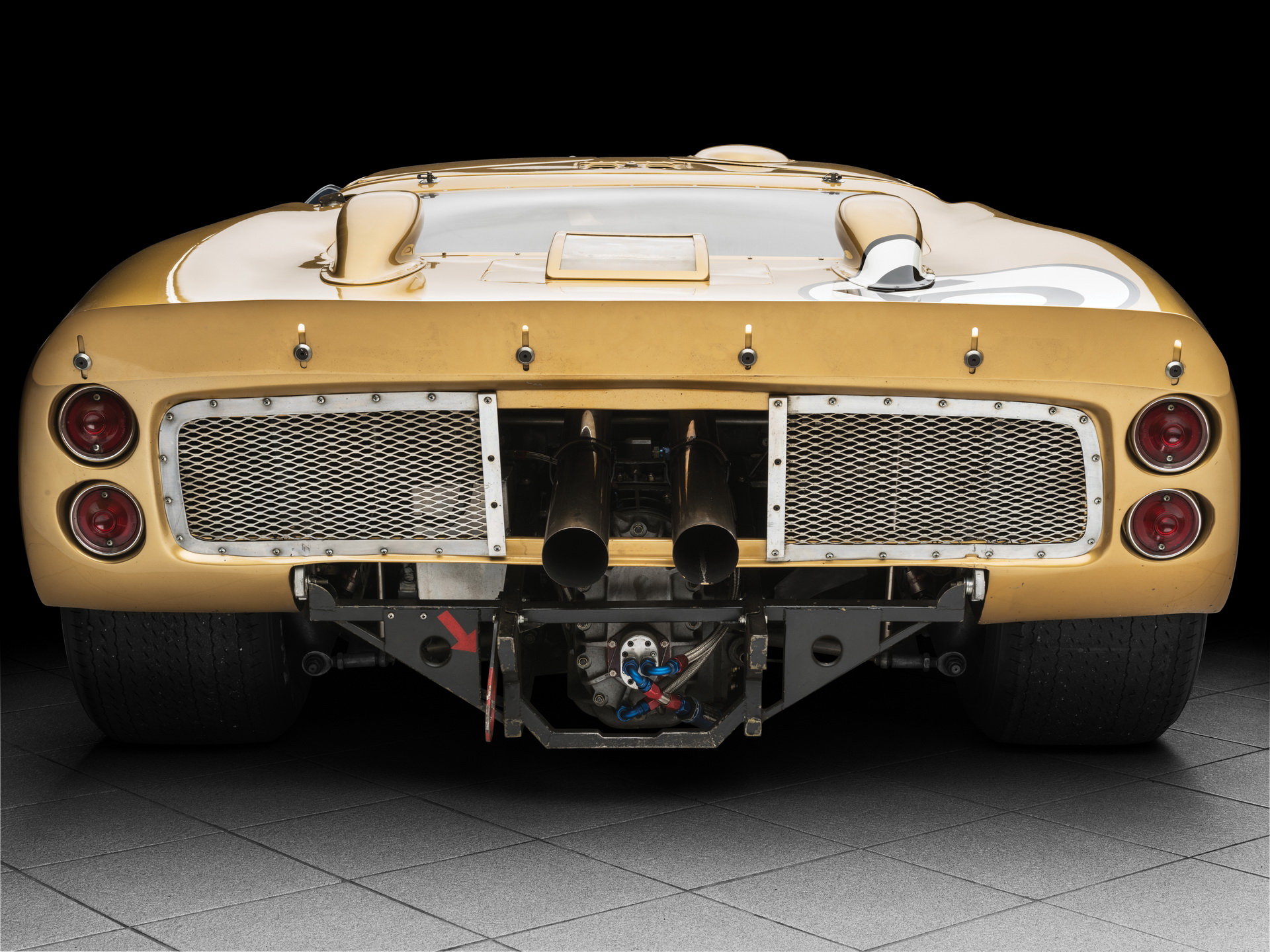 1966-Ford-GT40_7 Original Le Mans-Conquering 1966 Ford GT40 Goes Under The Hammer