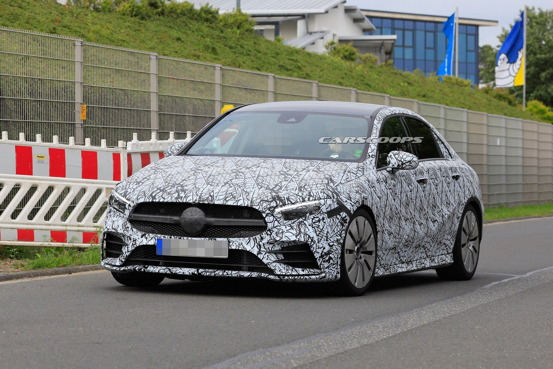 Mercedes-AMG-A35-Sedan-3 2019 Mercedes-AMG A35 Sedan Scooped With Over 300 HP