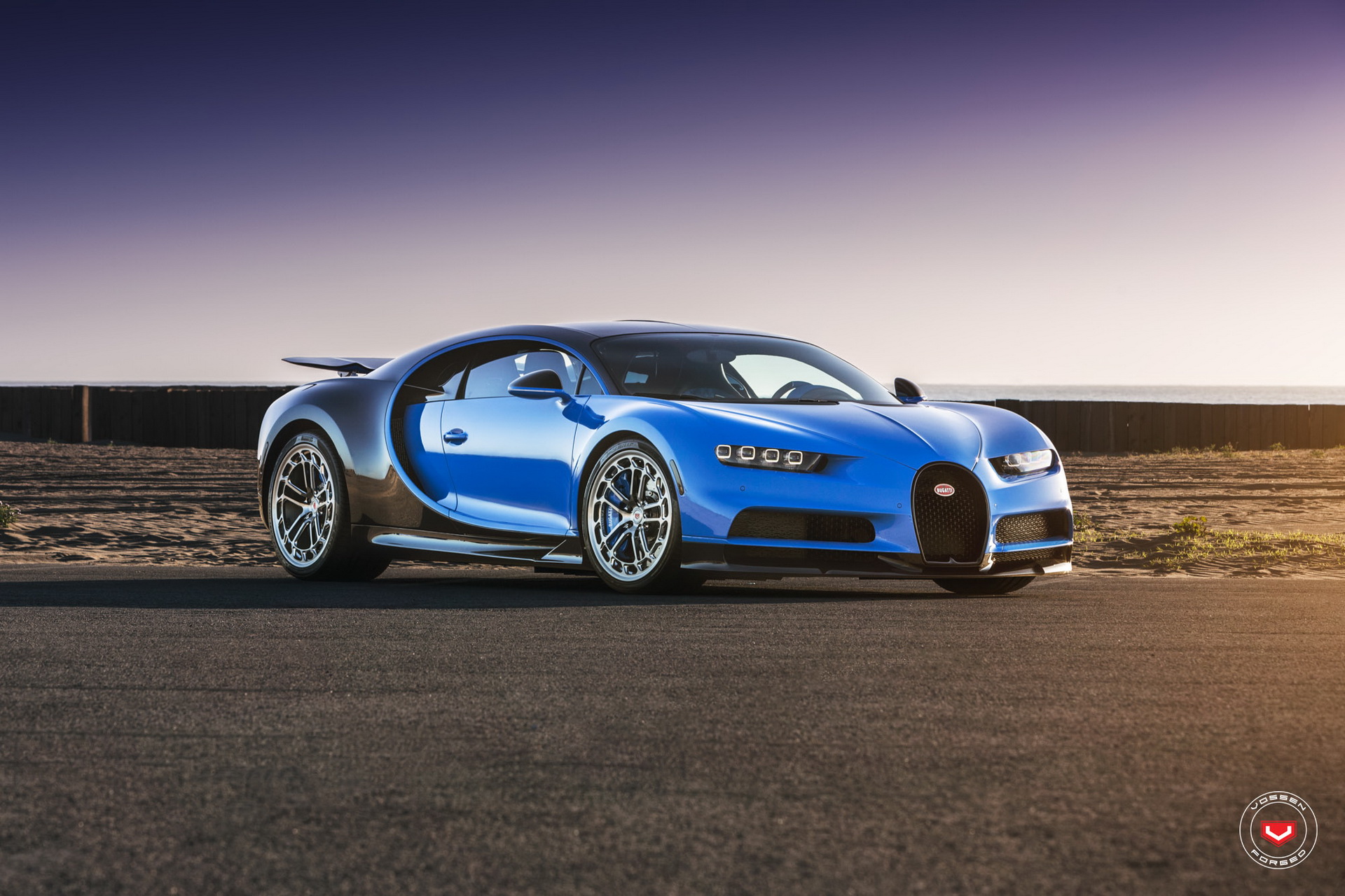 bugatti-chiron-vossen-wheels-7 Bugatti Chiron Tries On New Wheels For Size: Hot Or Not?