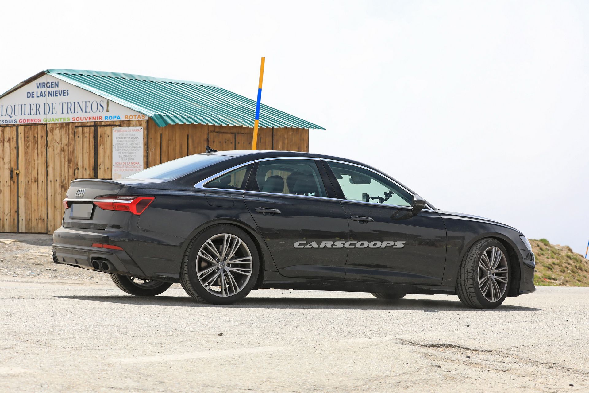 2019-audi-s6-spied-undiguised-12 All-New 2019 Audi S6 Throws Away (Most Of) Its Camo