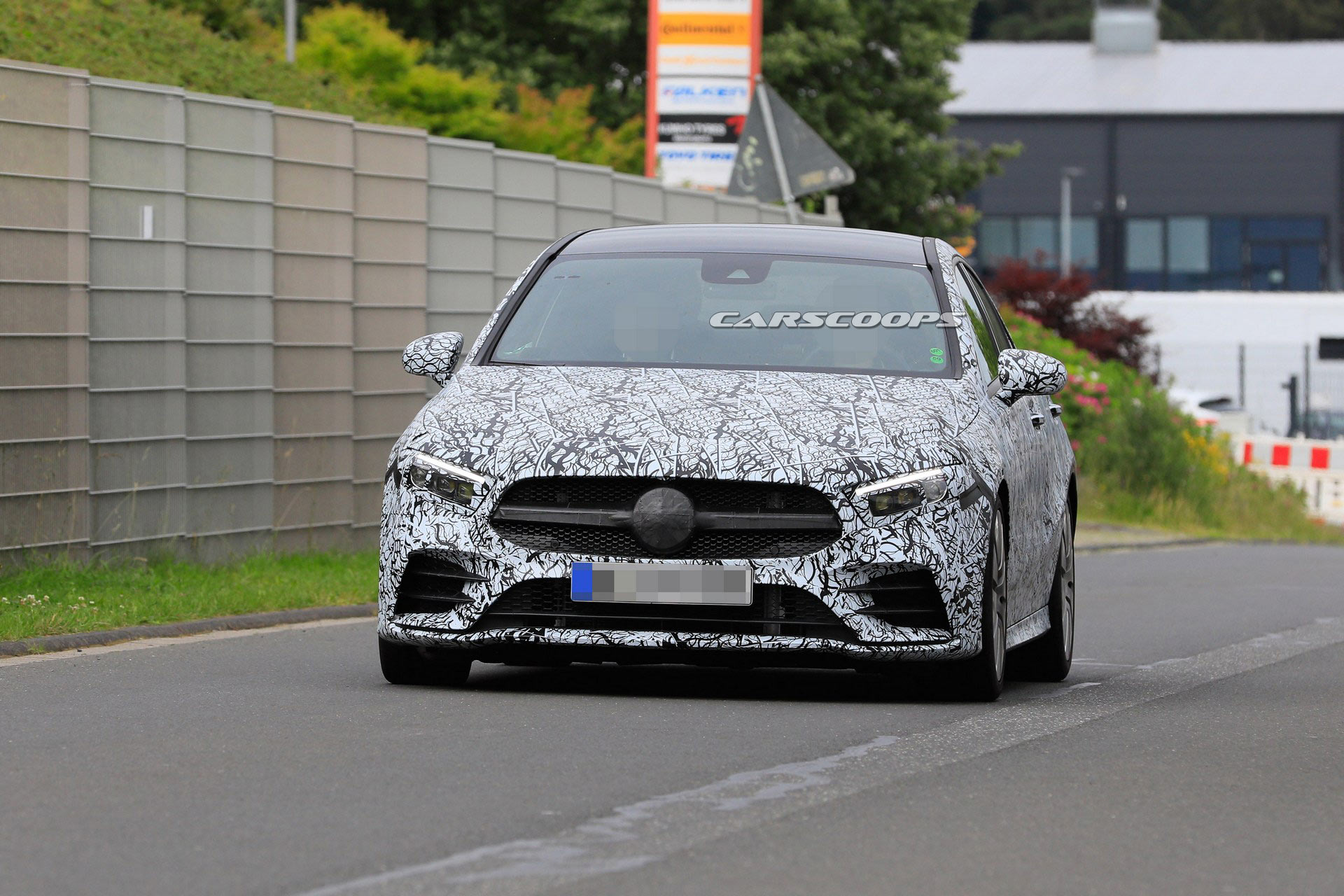 Mercedes-AMG-A35-Sedan-1 2019 Mercedes-AMG A35 Sedan Scooped With Over 300 HP