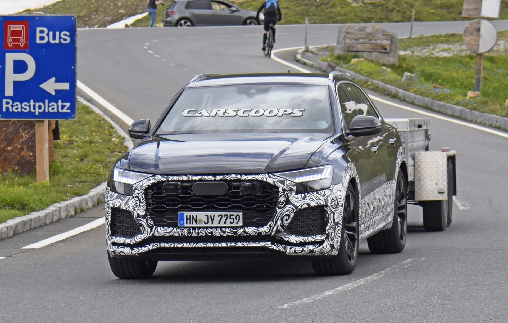 Audi-RS-Q8-02 2020 Audi RS Q8 Shows Up Wearing Its Angry Production Clothes (Updated)