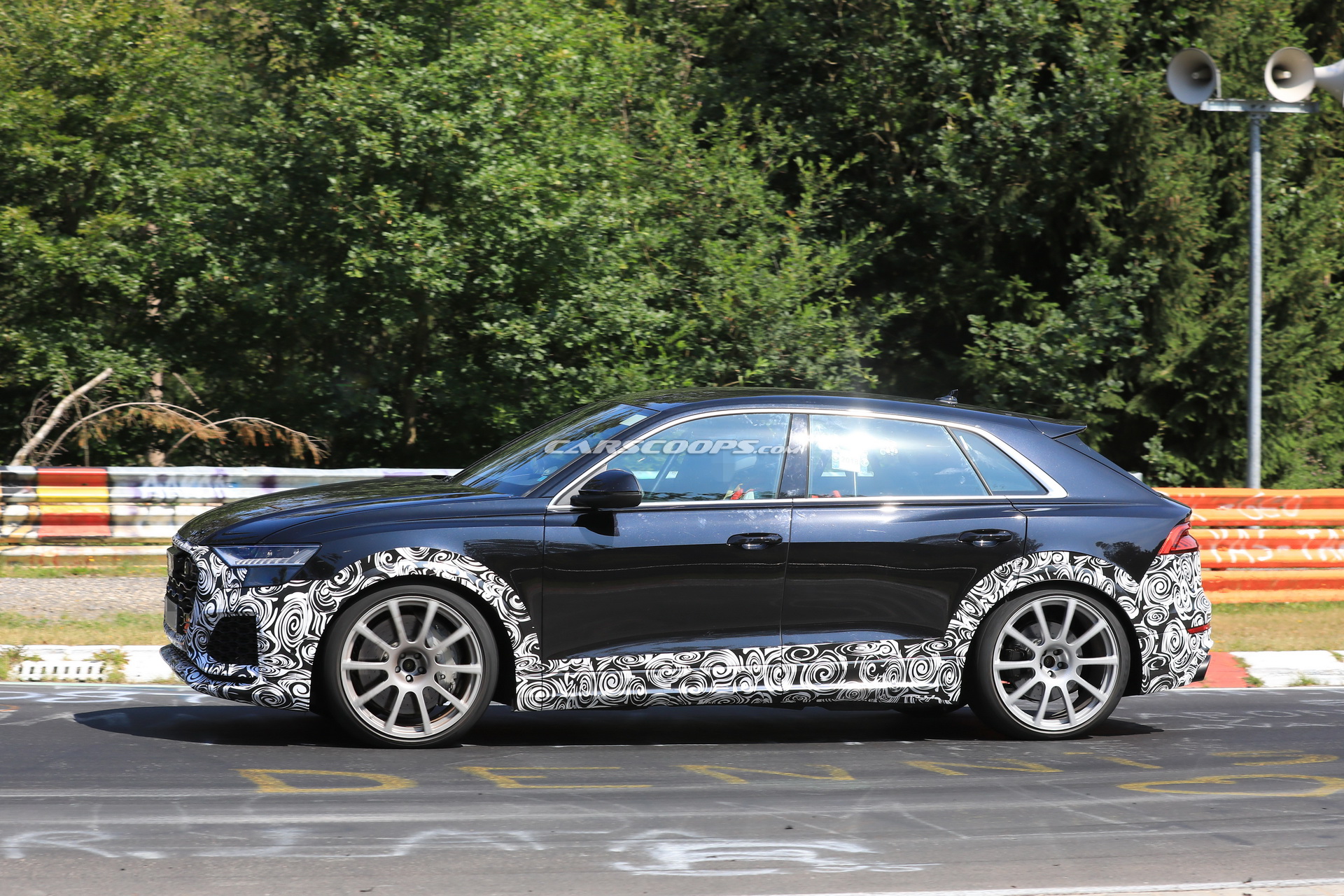 Audi-RS-Q8-18 2020 Audi RS Q8 Shows Up Wearing Its Angry Production Clothes (Updated)