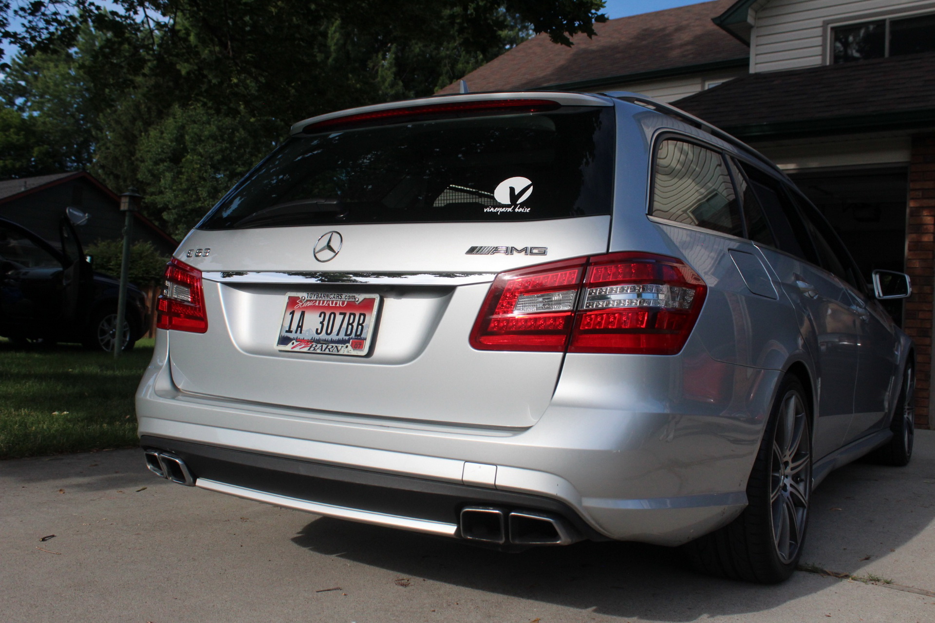 2012-mercedes-e63-wagon-used-bat-auction-8 Fully Loaded 2012 Mercedes E63 AMG Wagon Fails To Convince Bidders