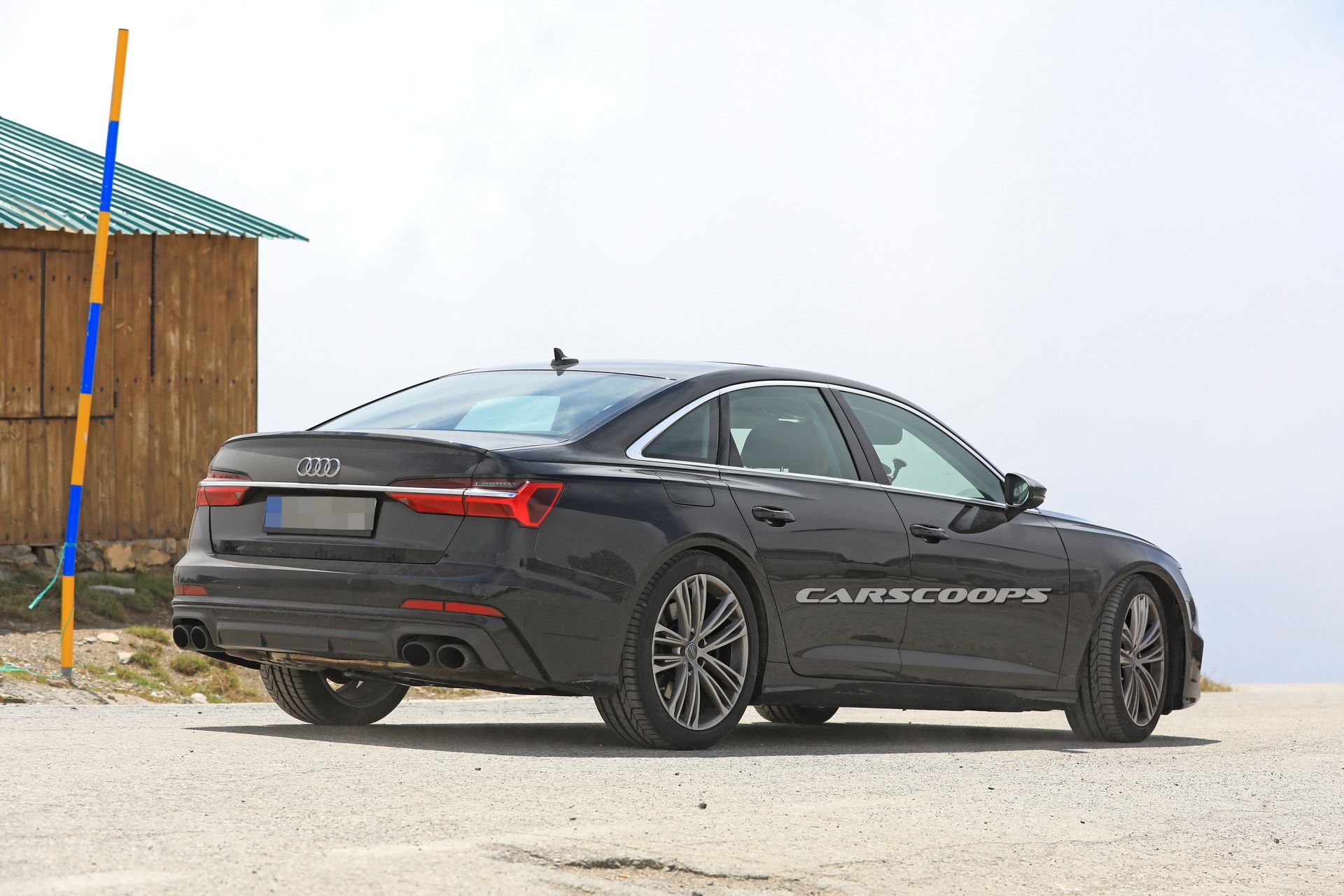 2019-audi-s6-spied-undiguised-13 All-New 2019 Audi S6 Throws Away (Most Of) Its Camo