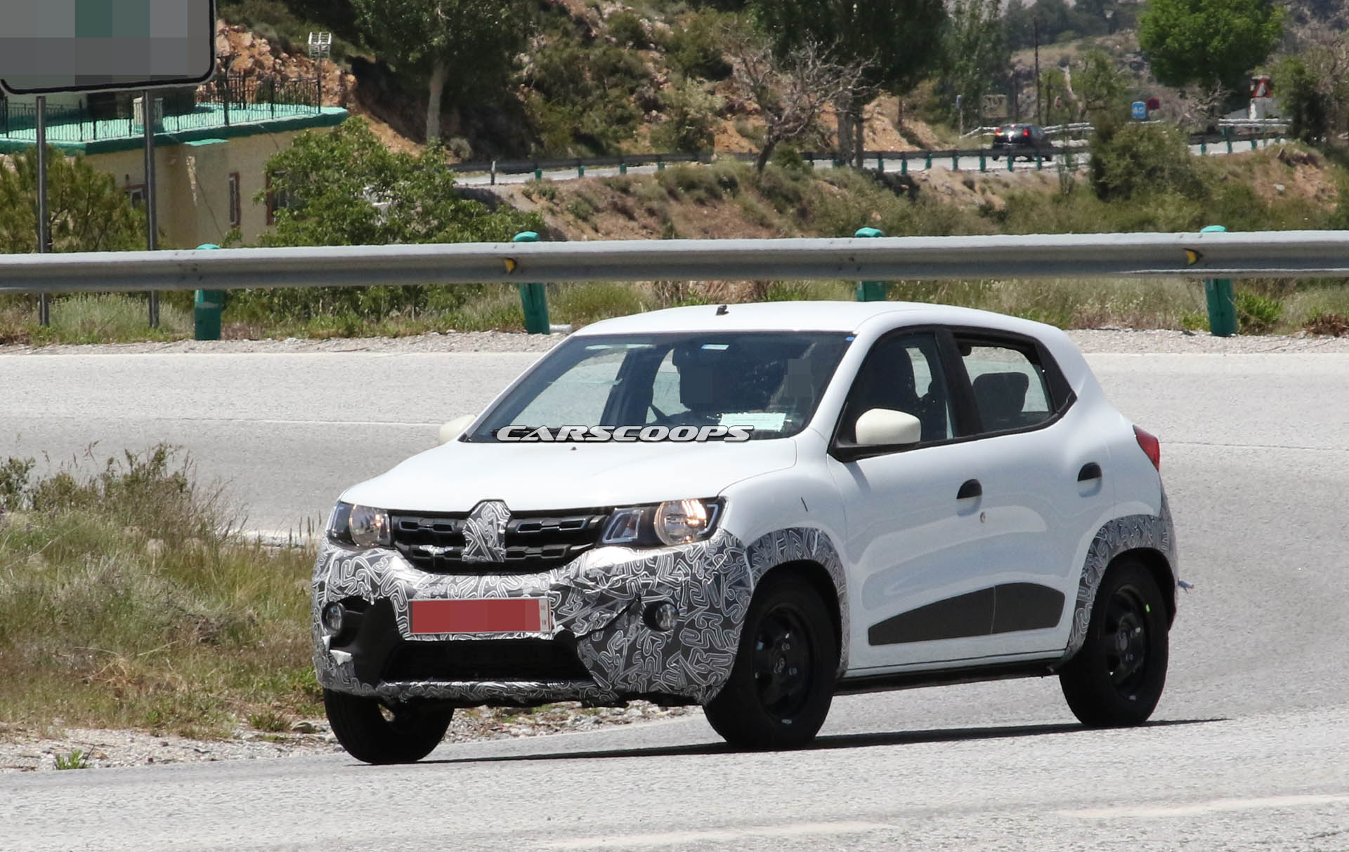 Renault Kwid facelift 2 copy Renault Testing Revised Kwid In Europe, Could It Launch In The Old Continent?