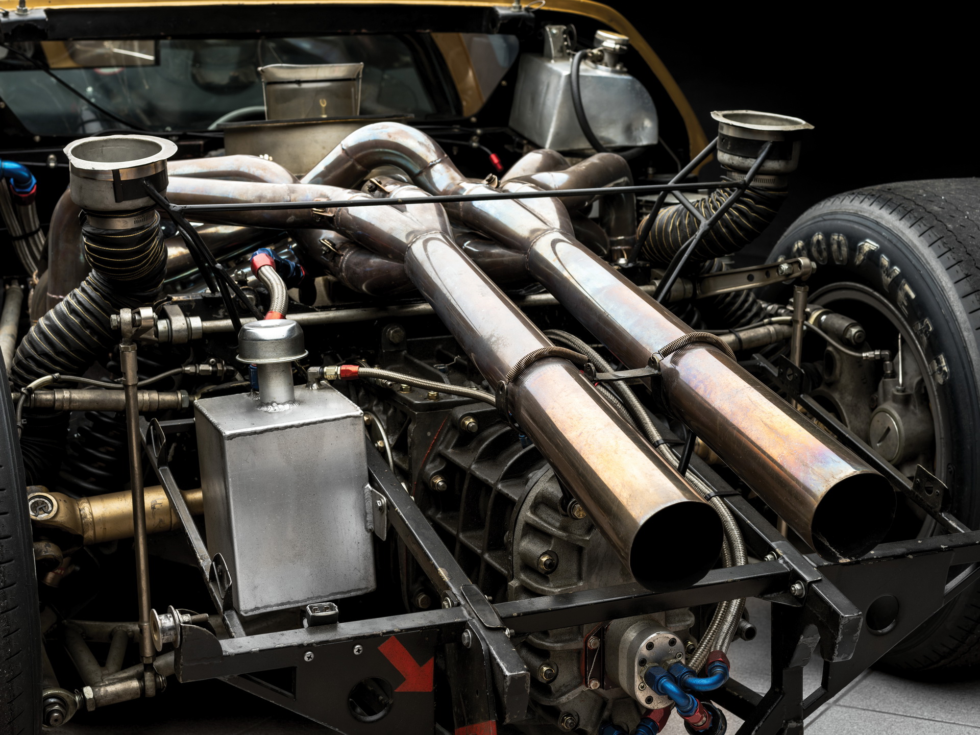 1966-Ford-GT40_3 Original Le Mans-Conquering 1966 Ford GT40 Goes Under The Hammer