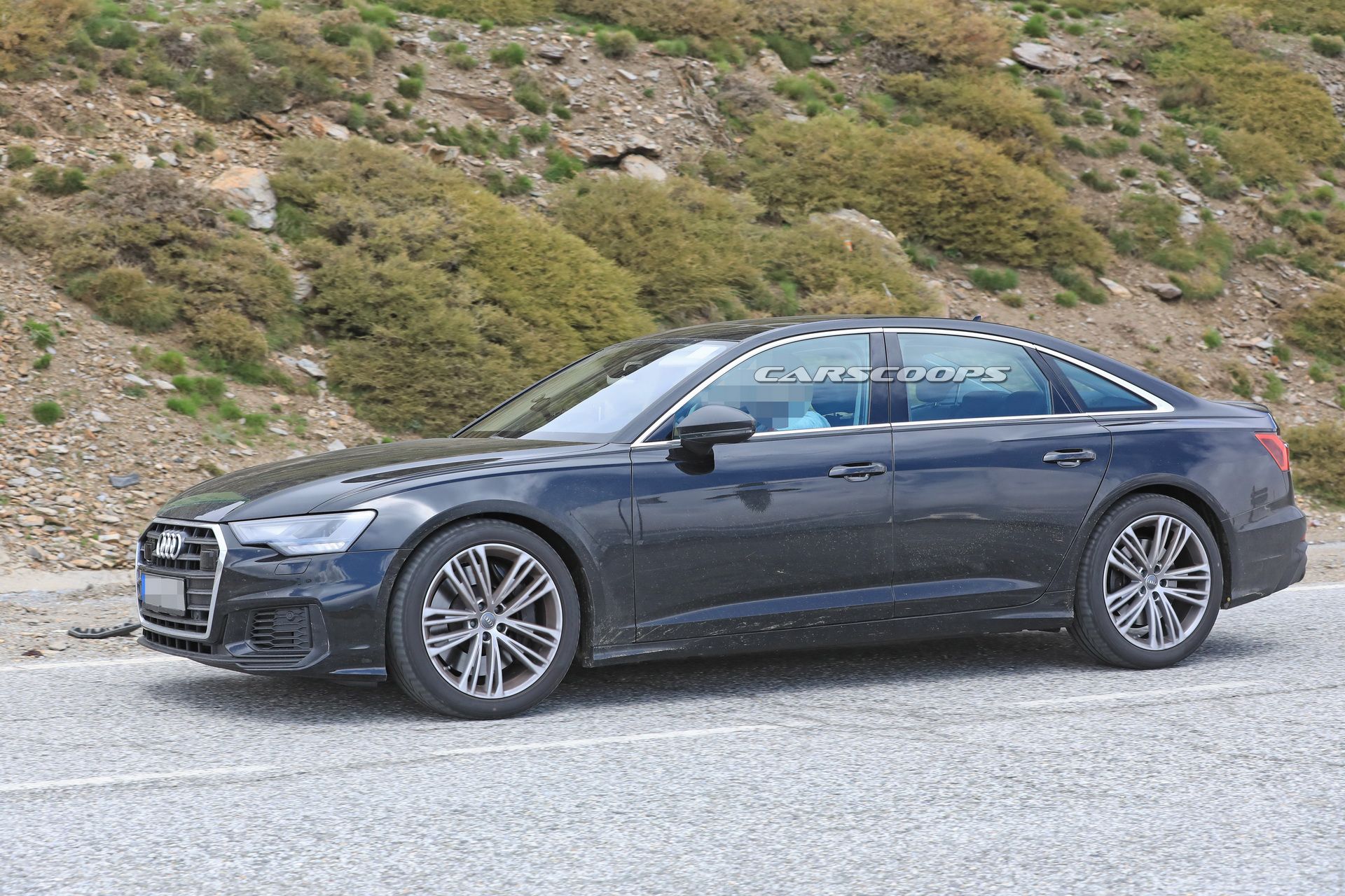 2019-audi-s6-spied-undiguised-18 All-New 2019 Audi S6 Throws Away (Most Of) Its Camo