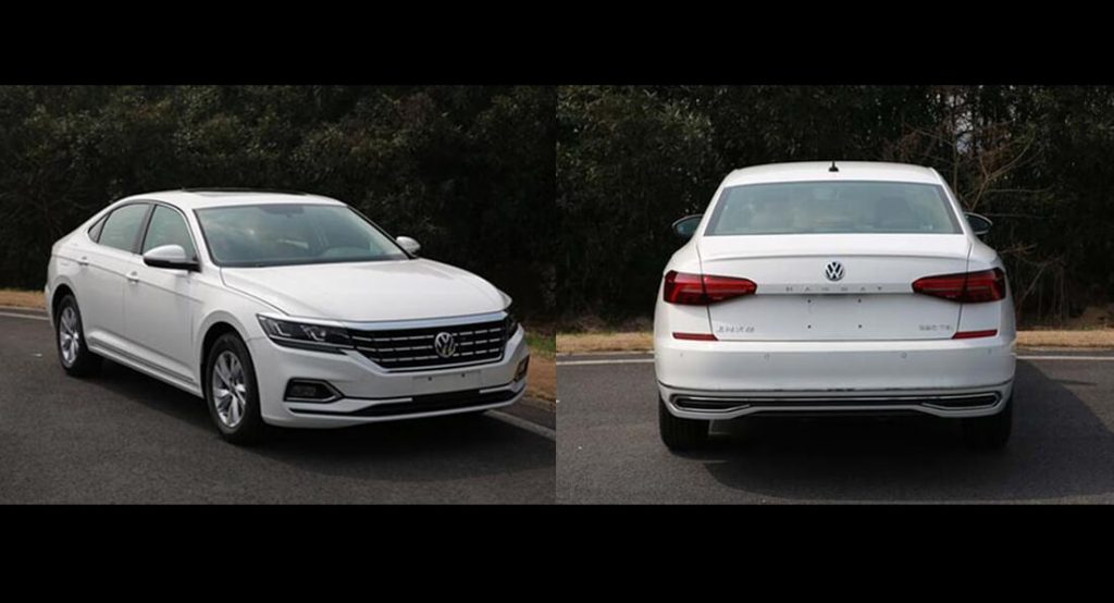  Redesigned 2019 VW Passat Shows Arteon-Inspired Front End In China (Updated)
