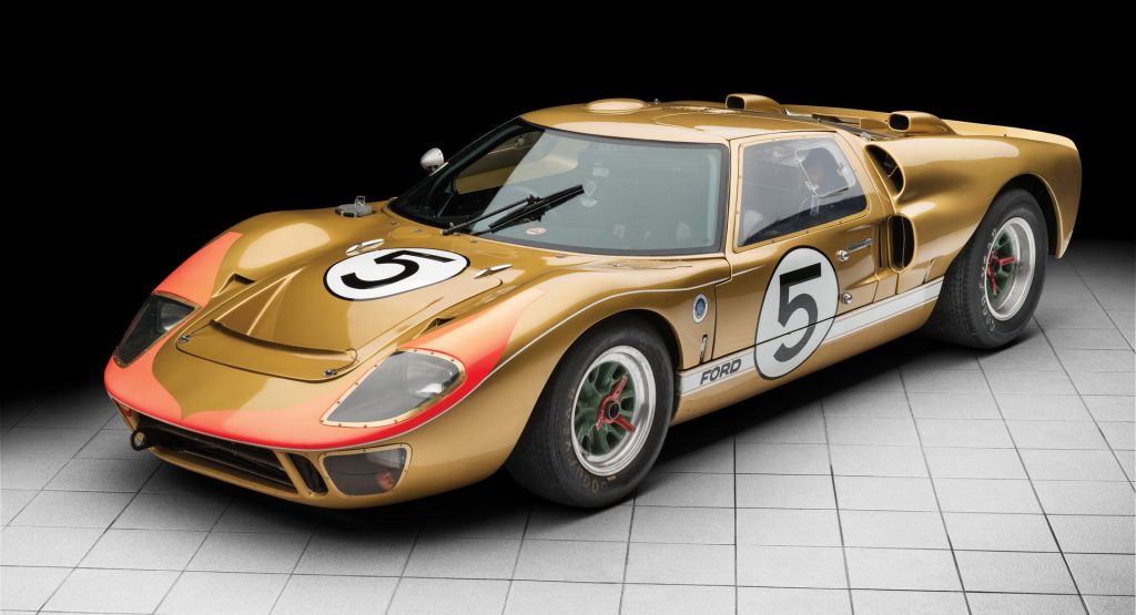 Original Le Mans-Conquering 1966 Ford GT40 Goes Under The Hammer